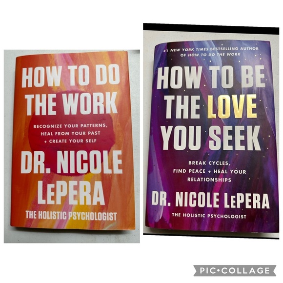 How to Be the Love You Seek Book & How to Do the Work by Dr. Nicole LePera - Picture 1 of 6